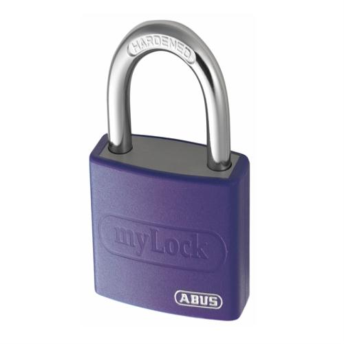 Abus T65al 40mm My Lock Alu Padlock Violet