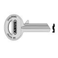 Abus 85/40 40mm L Key Blank
