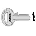 Abus 65/25 25mm New Profile Key Blank