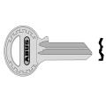 Abus 65/50 50mm +60 New Key Blank