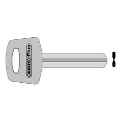 Abus X Plus Key Blank 23211