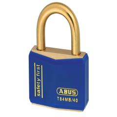 Abus T84mb 40mm Rustproof Padlock Blue