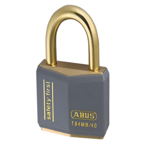 Abus T84mb 40mm Rustproof Padlock Grey
