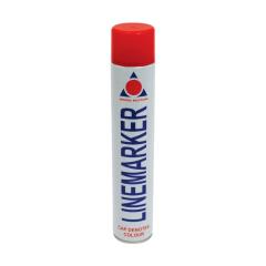 Aerosol Line Marking Paint 750ml Red 0902