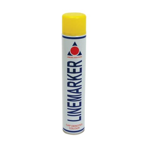 Aerosol Line Marking Paint 750ml Yellow 0900