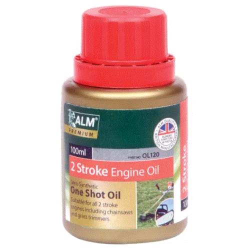 Alm Ol120 2 Stroke One Shot Bottle Oil 100ml