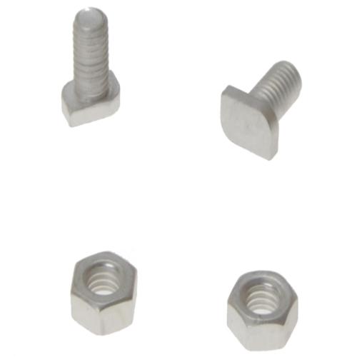 Alm Gh003 Cropped Glaze Bolts & Nuts Pk20