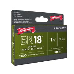 Arrow Bn1832 Brad Nails 50mm 18g Pk1000