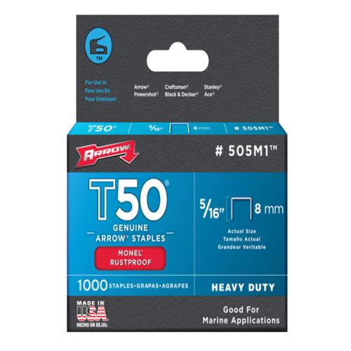 Arrow T50 Staples 12mm(1/2