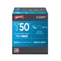 Arrow T50 Staples 8mm(5/16in) Pk5000(4x1250)