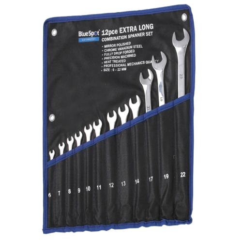 Bluespot Combination Spanner Set 12 Piece