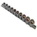 Bluespot Sockets On Rail 10 Piece 1/2in Drive