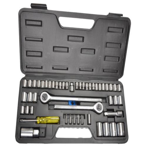 Bluespot Socket Set 52 Piece 1/4,3/8,1/2 Inch