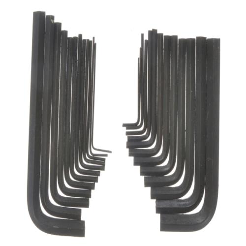 Bluespot Hex Key Set Pouch 25 Piece Metric