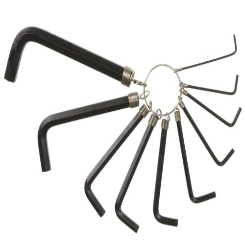 Bluespot Hex Key Set 10 Piece (1.5-10mm)