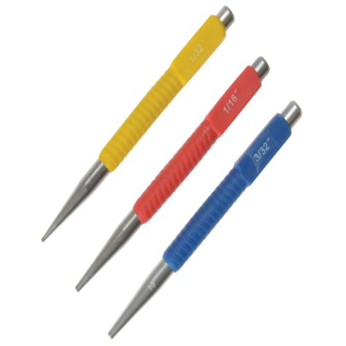 Bluespot 3pc Nail Punch Set