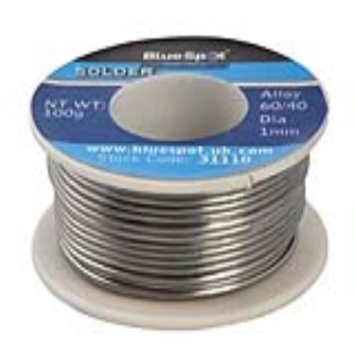 Bluespot B/s31110 Flux Covered Solder  100g