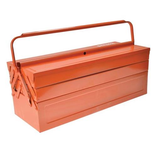 Bahco Orange Metal Cantilever Toolbox 22in