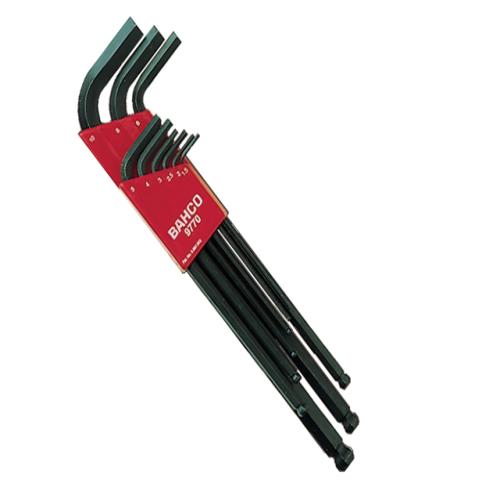 Bahco Be-9770 9 Piece Hex Key Set (1.5-10mm)