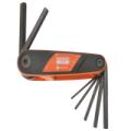 Bahco Hex Key Set 7 Piece 2.5mm-10mm Folding