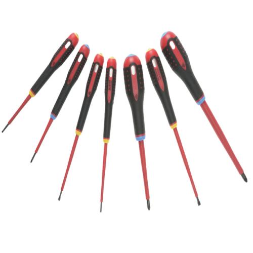 Bahco Be-9888s Vde Ergo Screwdriver Set 7pc