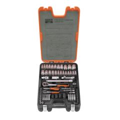 Bahco S800 Socket Set Of 77 Metric & Af 1/4 &