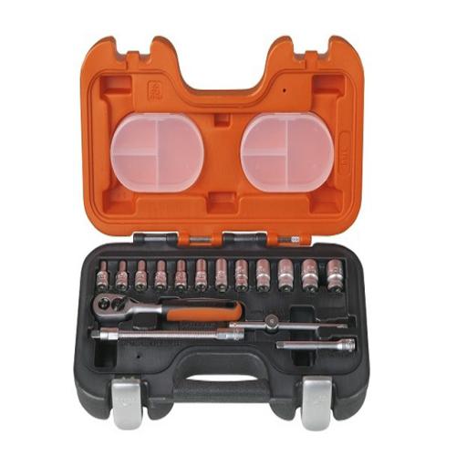 Bahco S160 Socket Set 16 Piece 1/4in Drive