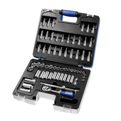 Britool Socket Set 61pc Metic 3/8 In Drive