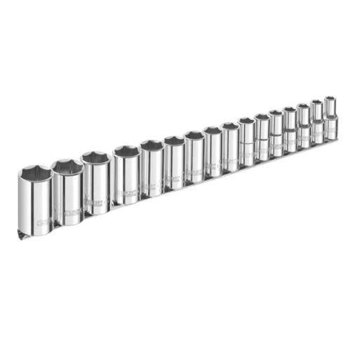 Britool Socket Set 16pc 1/2 In Drive