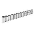 Britool Socket Set 16pc 1/2 In Drive