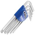 Britool Ball End Hexagon Key Long Arm Set 9