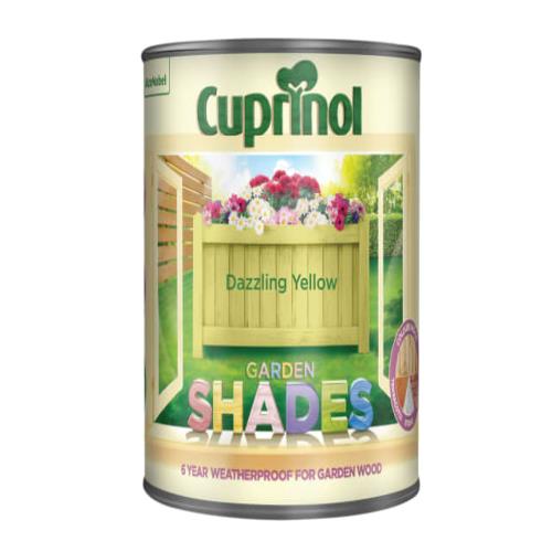 Cuprinol Garden Shades Dazzling Yellow 1 Litr