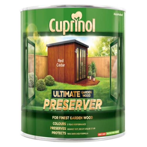 Cuprinol Ultimate Garden Wood Preserver Red C