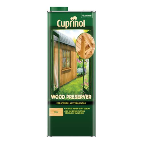 Cuprinol Wood Preserver Clear 5 Litre