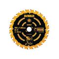 Dewalt Circular Saw Blade 165 X 20mm X 24t