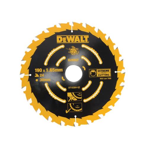 Dewalt Circular Saw Blade 190 X 30mm X 24t