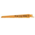 Dewalt Sabre Blade Fast Cuts Wood 152mm Pk5