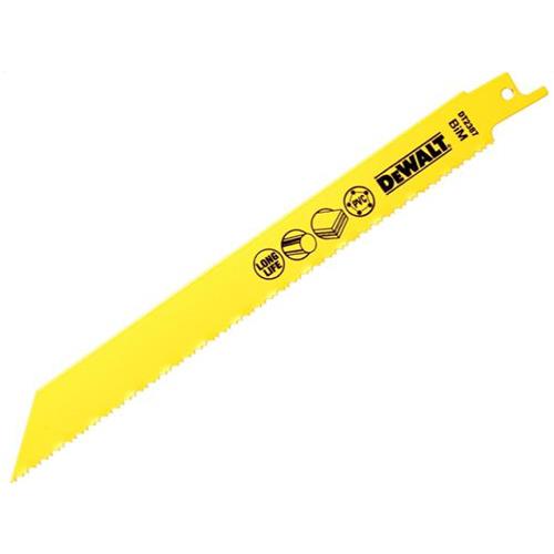 Dewalt Bi Metal Sabre Blade 203mm Pack Of 5