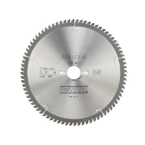 Dewalt Circular Saw Blade 250 X 30mm X 80t