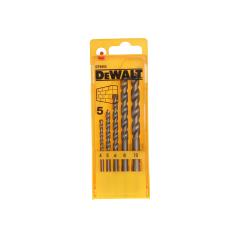 Dewalt Masonry Drill Set 5 Piece 4-10mm