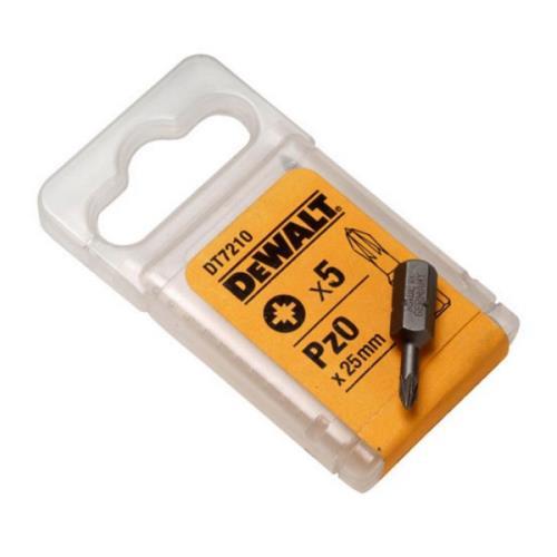 Dewalt Dt7211 Torsion Bits Pz1 25mm (5)