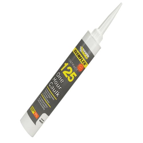 Everbuild One Hour Caulk 125 White 380ml