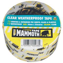 Everbuild Weatherproof Tape 50mm X 10m Clear