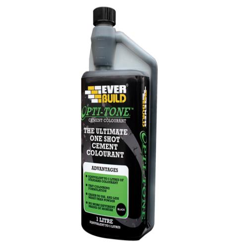 Everbuild Opti-tone Cement Colourant Black 1l