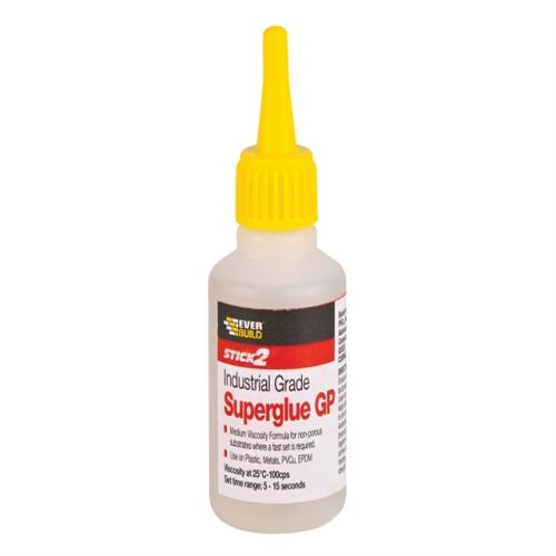 Everbuild Industrial Superglue 20gm