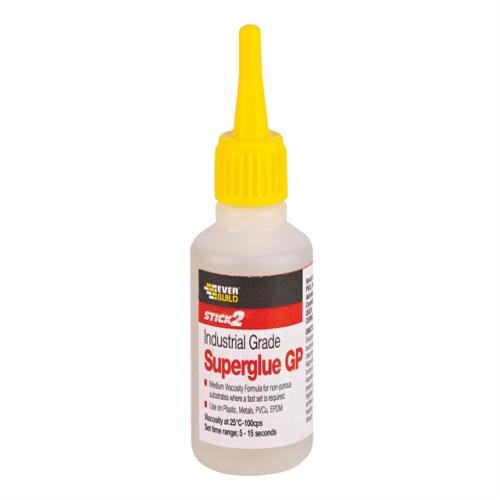 Everbuild Industrial Superglue 50gm
