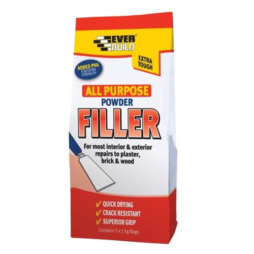 Everbuild All Purpose Powder Filler 5kg