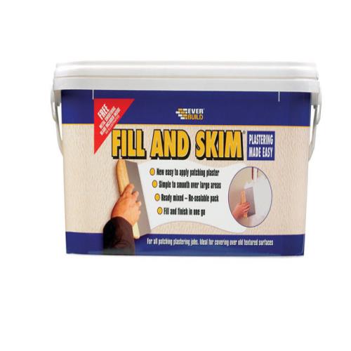 Everbuild Fill 7 Skim - 5 Litre Tub