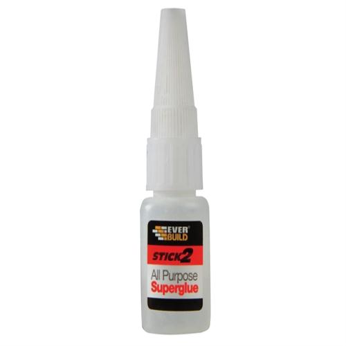 Everbuild Stick 2 Superglue Bottle 5g