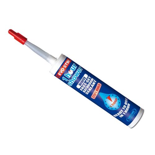 Evo-stik 1 Hour Shower Sealant Clear 310ml